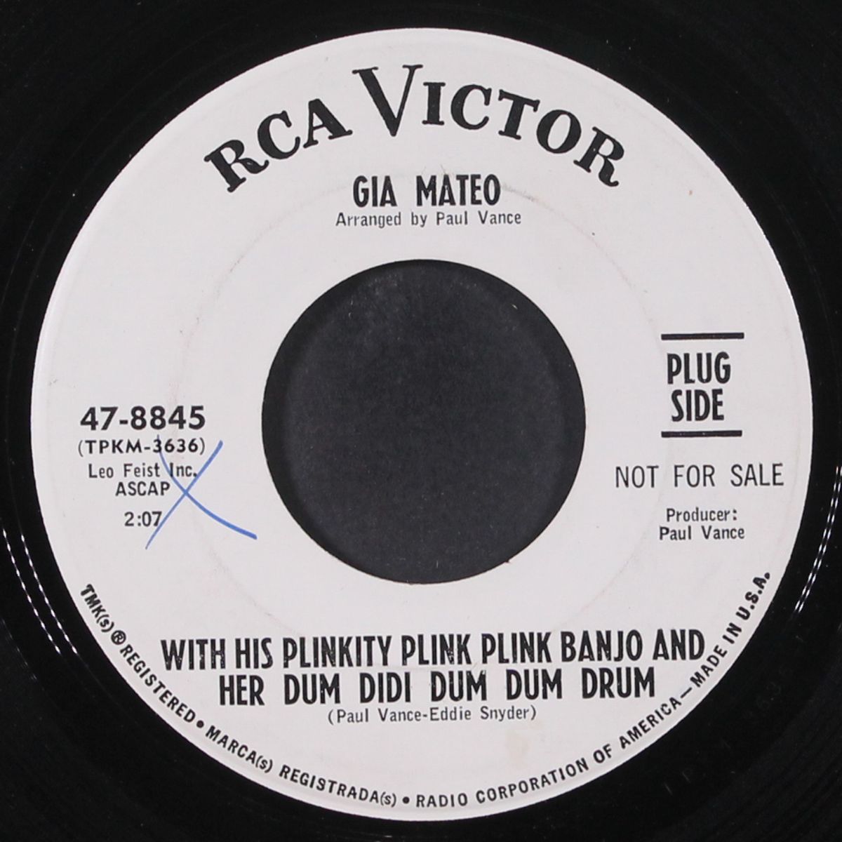 with his plinkity plink plink banjo... / sailor lover boy by GIA MATEO
