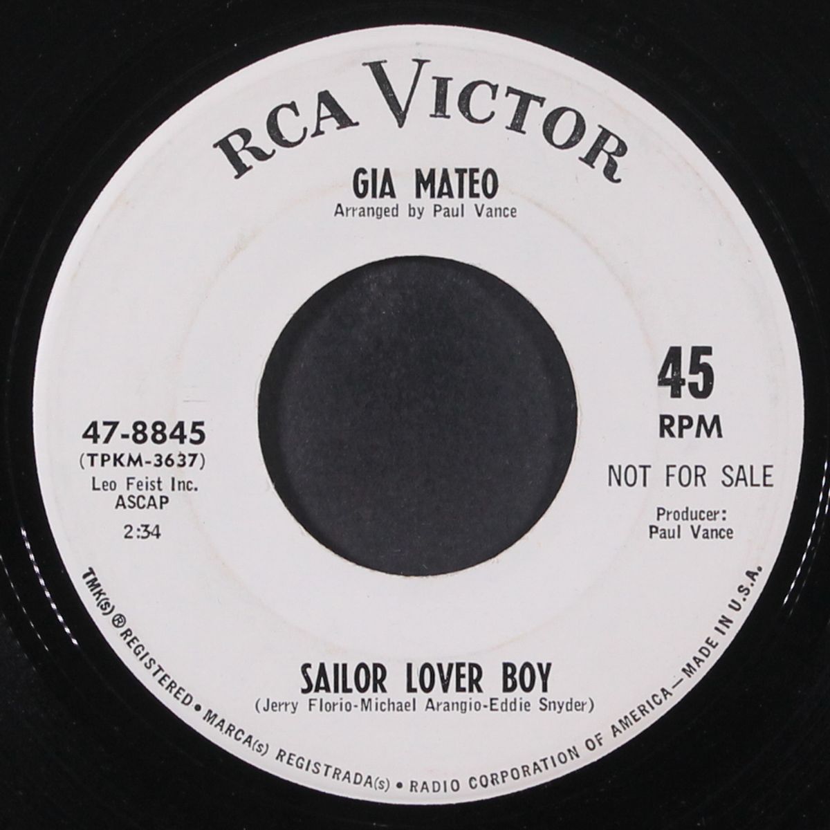 with his plinkity plink plink banjo... / sailor lover boy by GIA MATEO