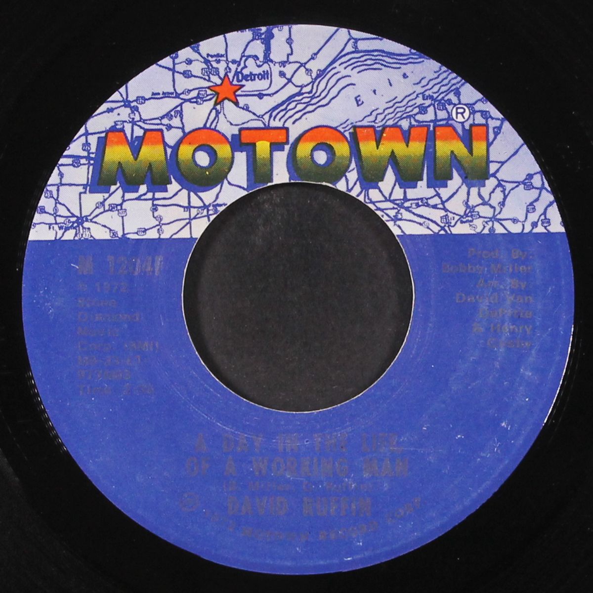 a little more trust / a day in the life, of a working man by DAVID RUFFIN