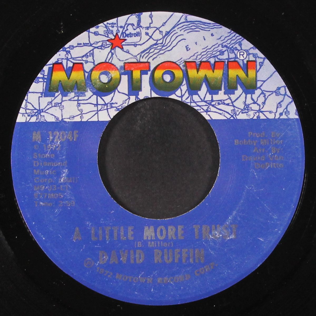 a little more trust / a day in the life, of a working man by DAVID RUFFIN
