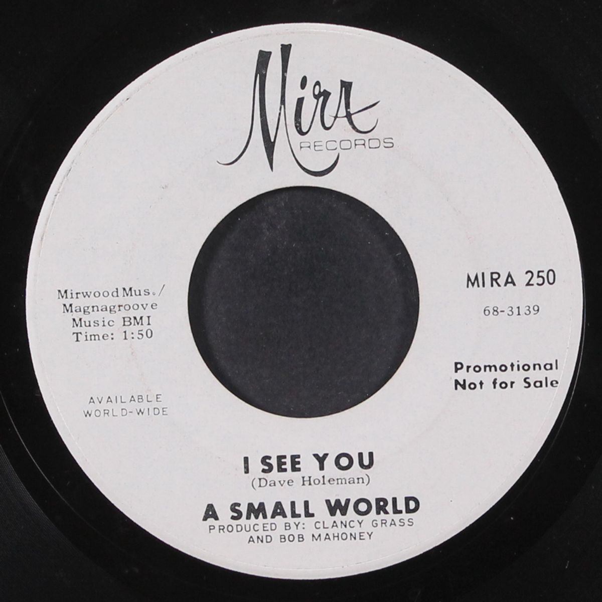 the life you lead / i see you by A SMALL WORLD