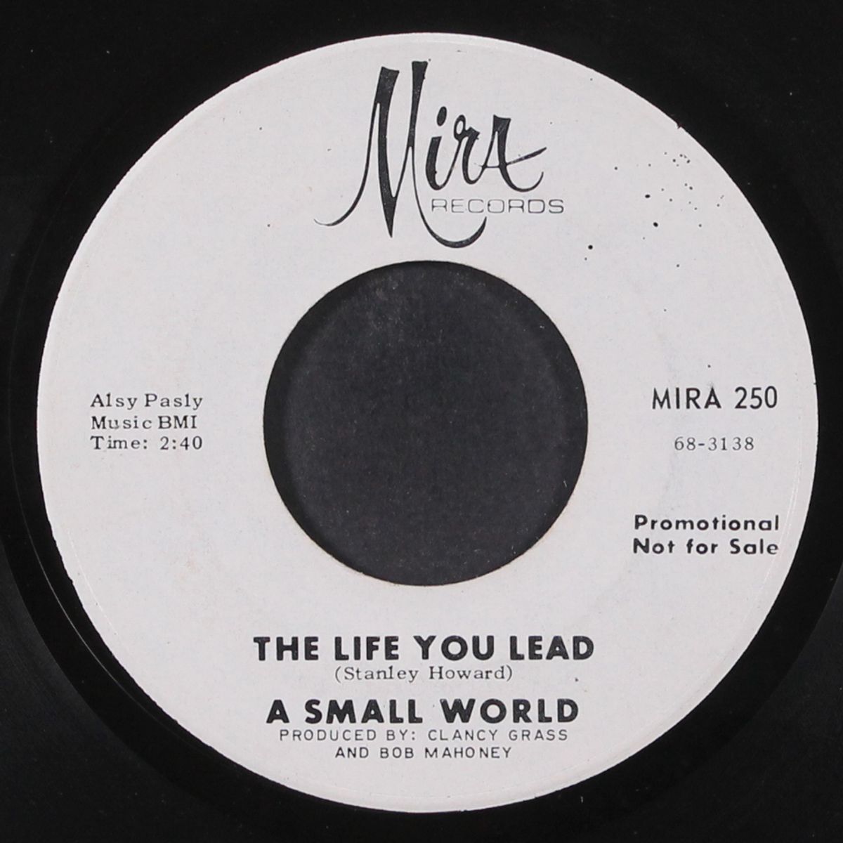 the life you lead / i see you by A SMALL WORLD