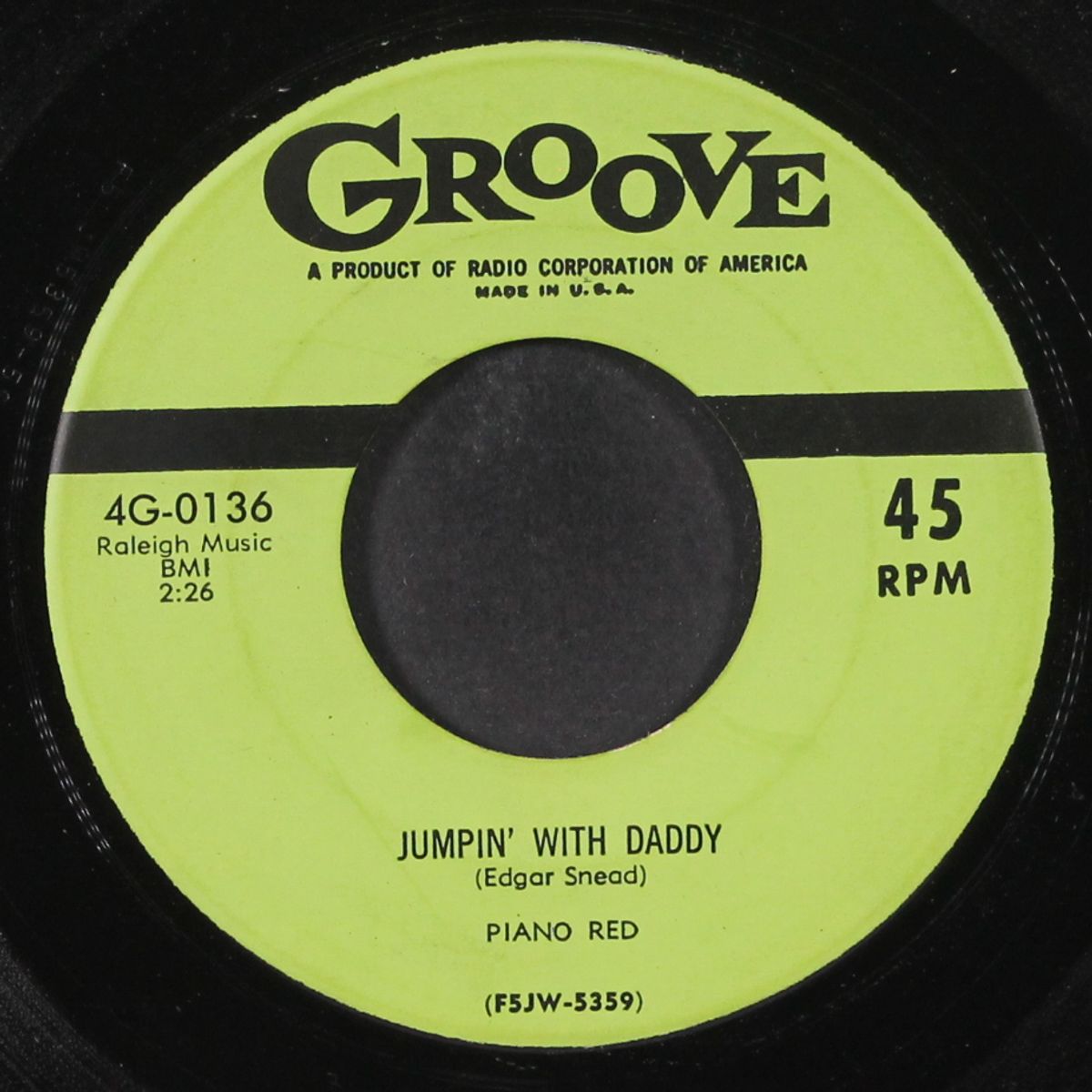 she knocks me out / jumpin' with daddy by PIANO RED