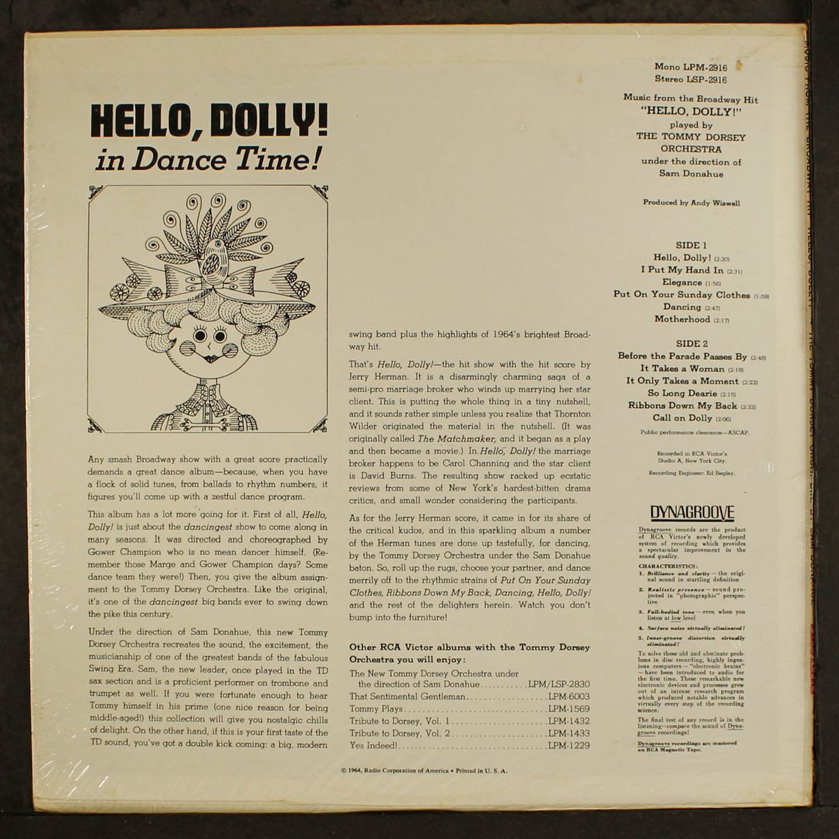 hello, dolly by TOMMY DORSEY