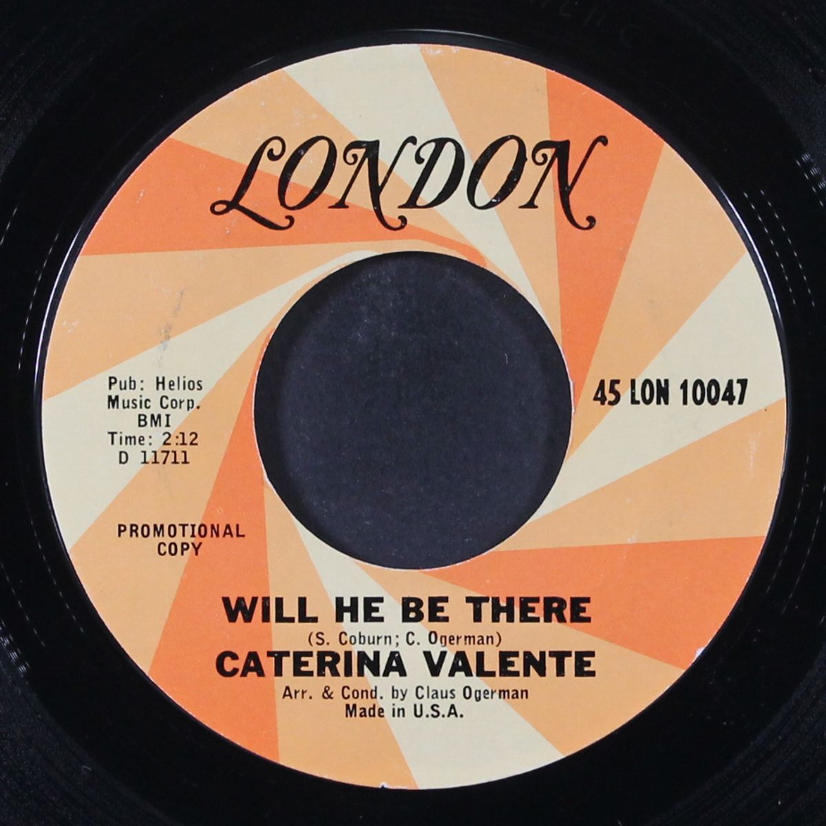 will he be there by CATERINA VALENTE