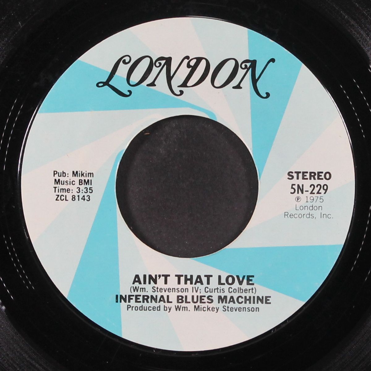adios amigo / ain't that love by INFERNAL BLUES MACHINE