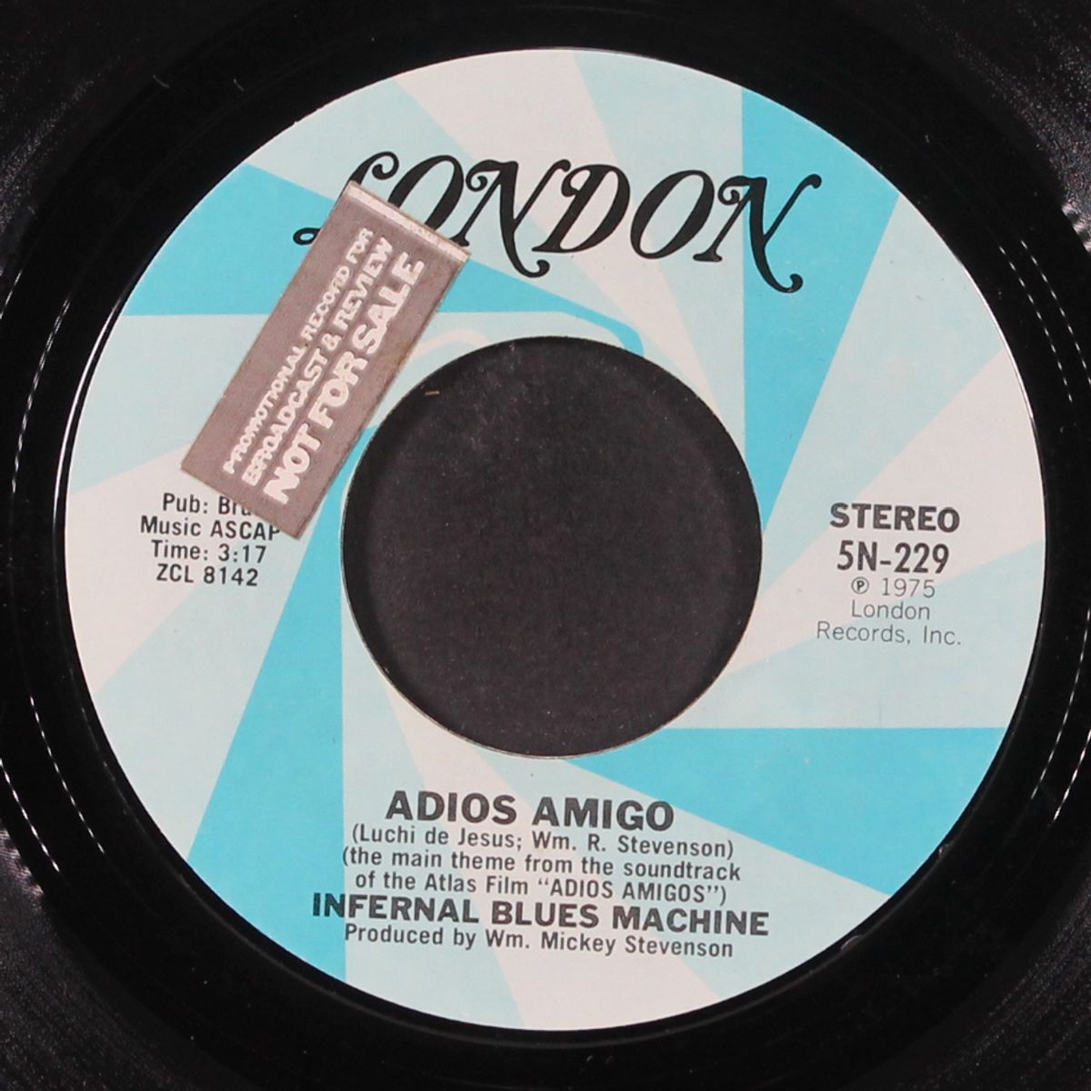 adios amigo / ain't that love by INFERNAL BLUES MACHINE