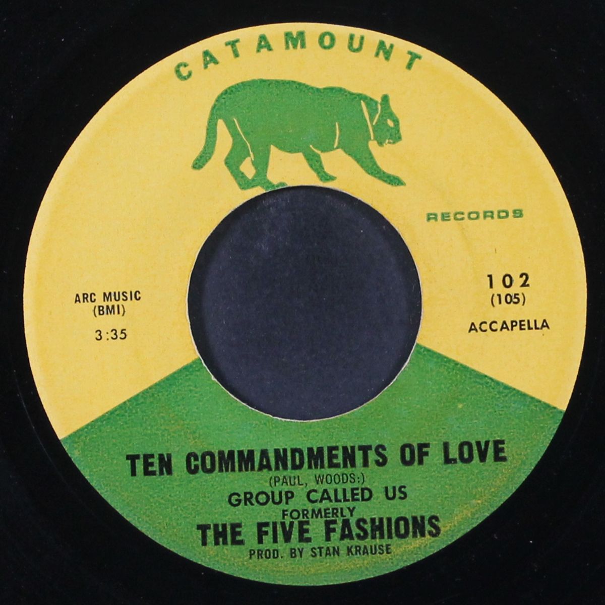 pennies from heaven / ten commandments of love by GROUP CALLED US