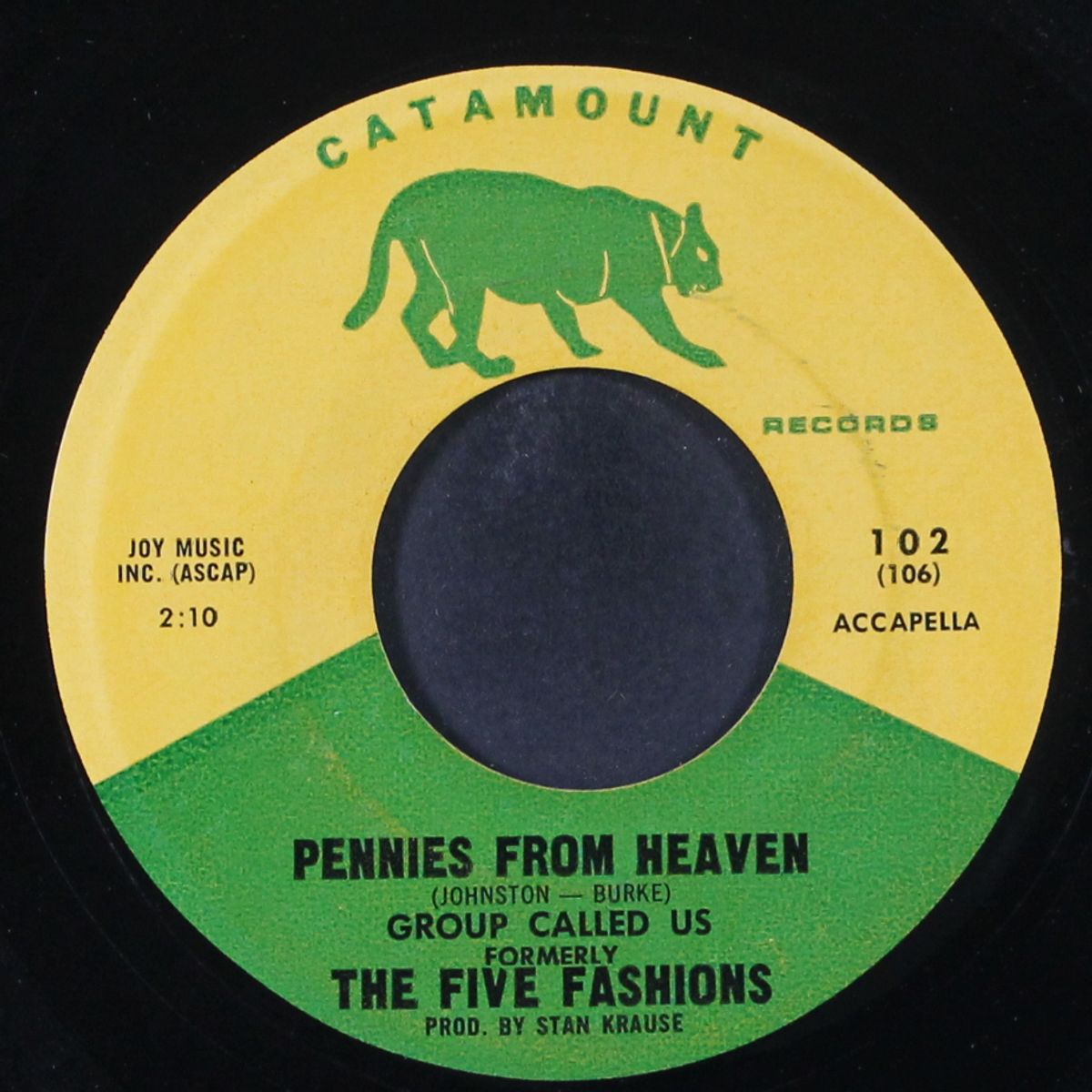 pennies from heaven / ten commandments of love by GROUP CALLED US