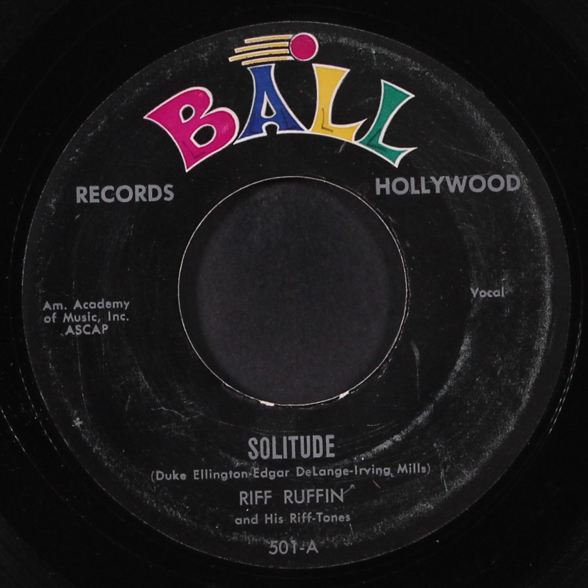 i'm confessin' / solitude by RIFF RUFFIN & RIFF-TONES