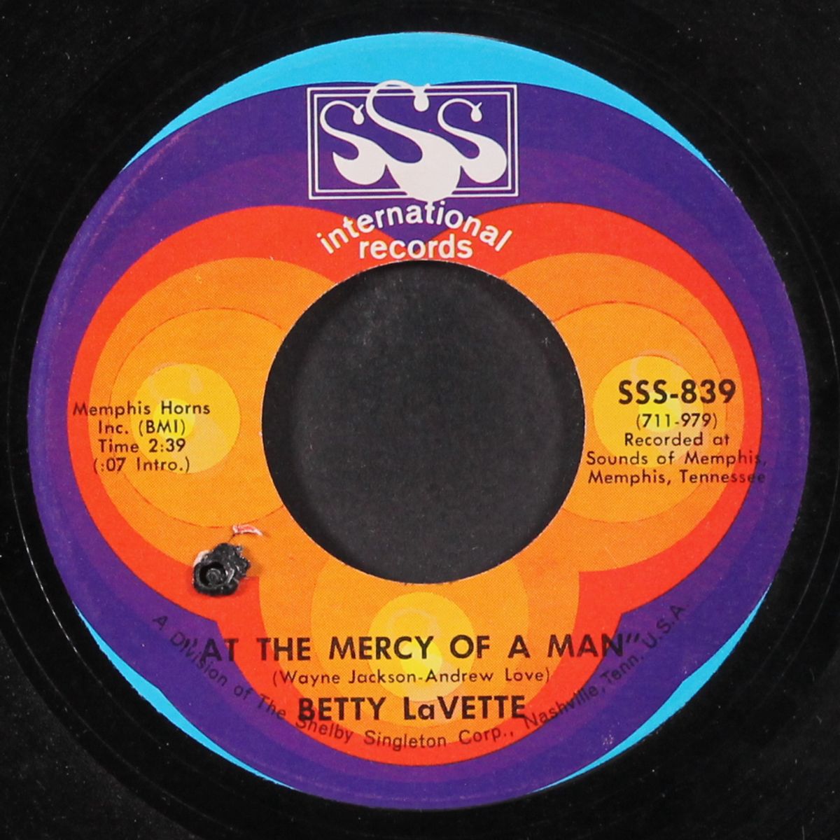 take another little piece of my heart / at the mercy of a man by BETTY LAVETTE