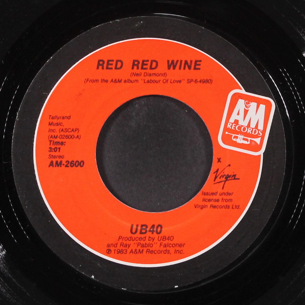 red red wine / sufferin' by UB40