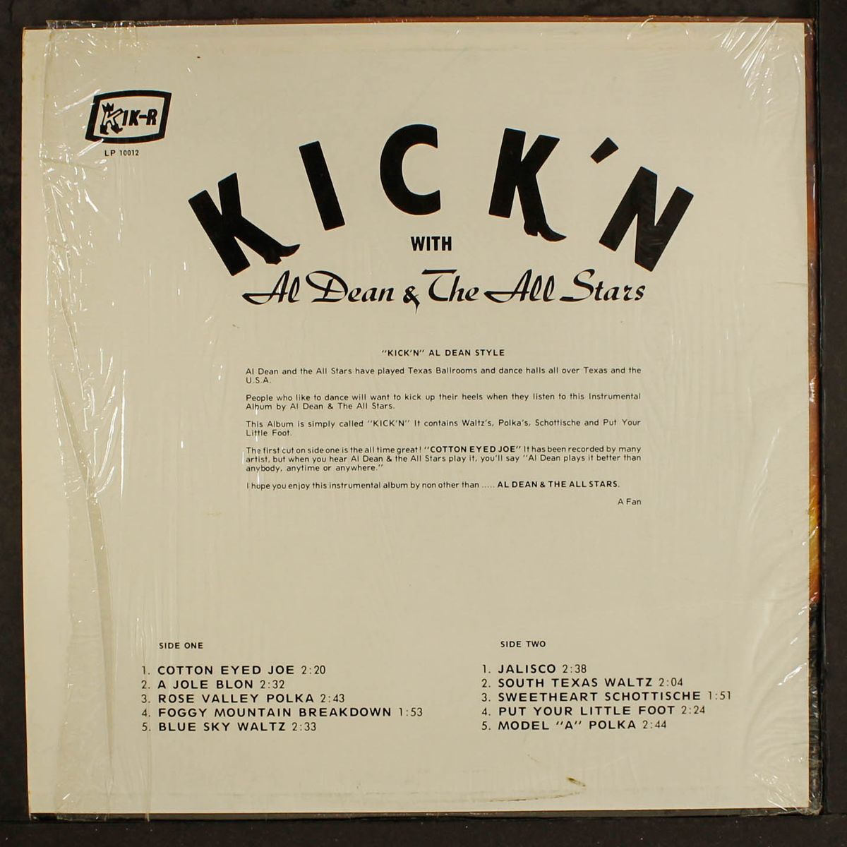 kick'n with by AL DEAN
