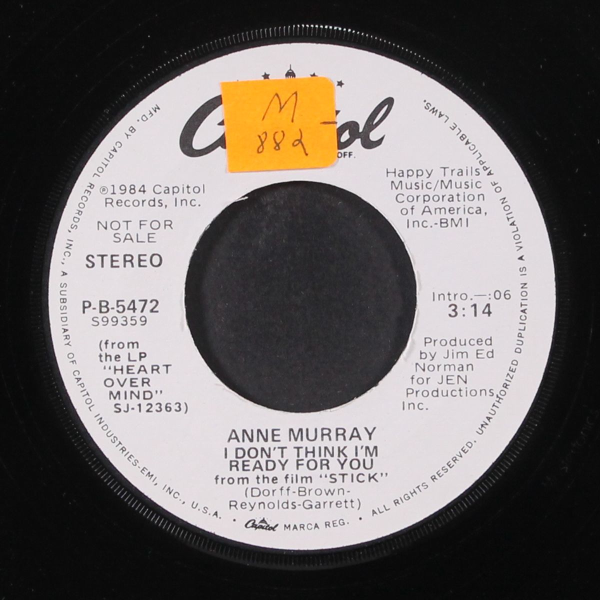 i don't think i'm ready for you / same by ANNE MURRAY
