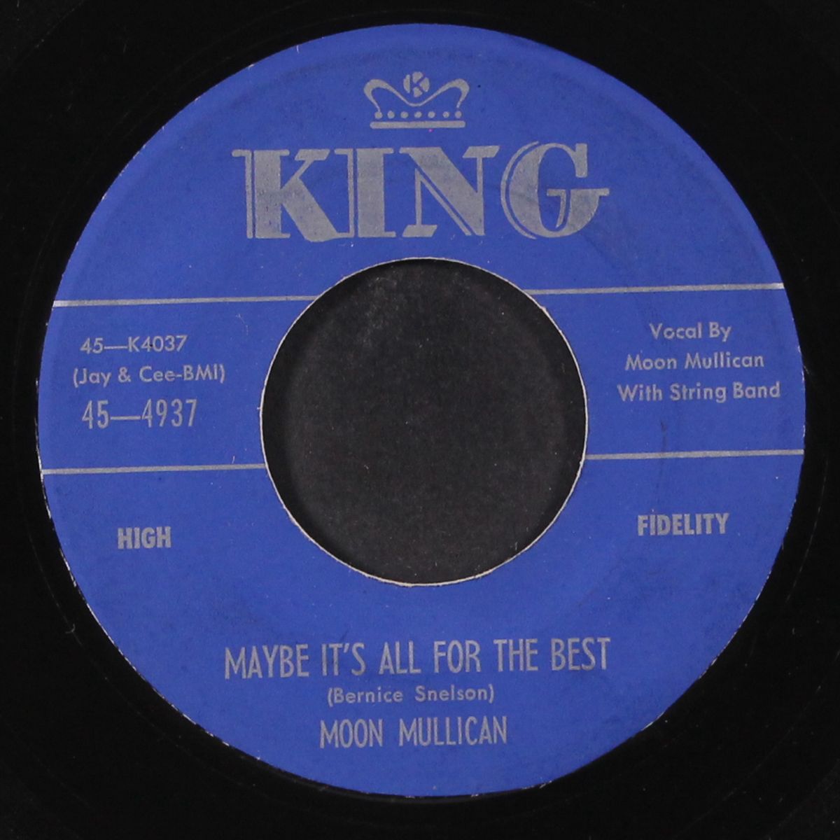 maybe it's all for the best / hey shah by MOON MULLICAN