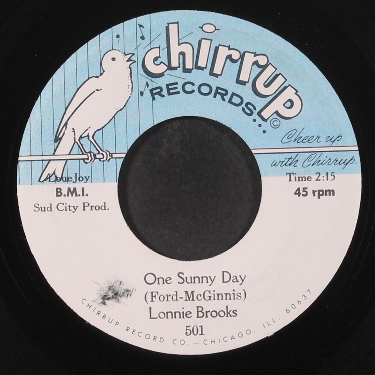 demonstrating / one sunny day by LONNIE BROOKS