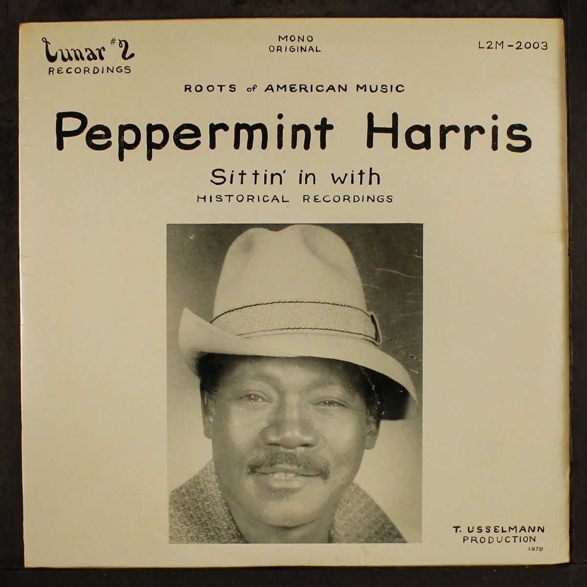 sittin' in with historical recordings by PEPPERMINT HARRIS
