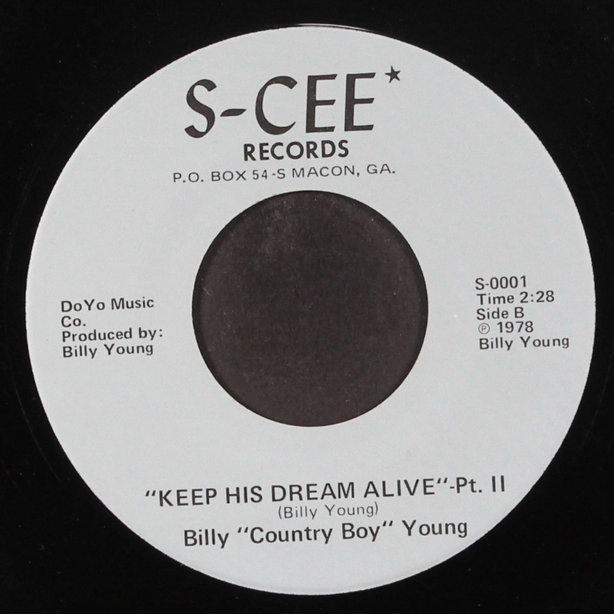 keep his dream alive by BILLY YOUNG