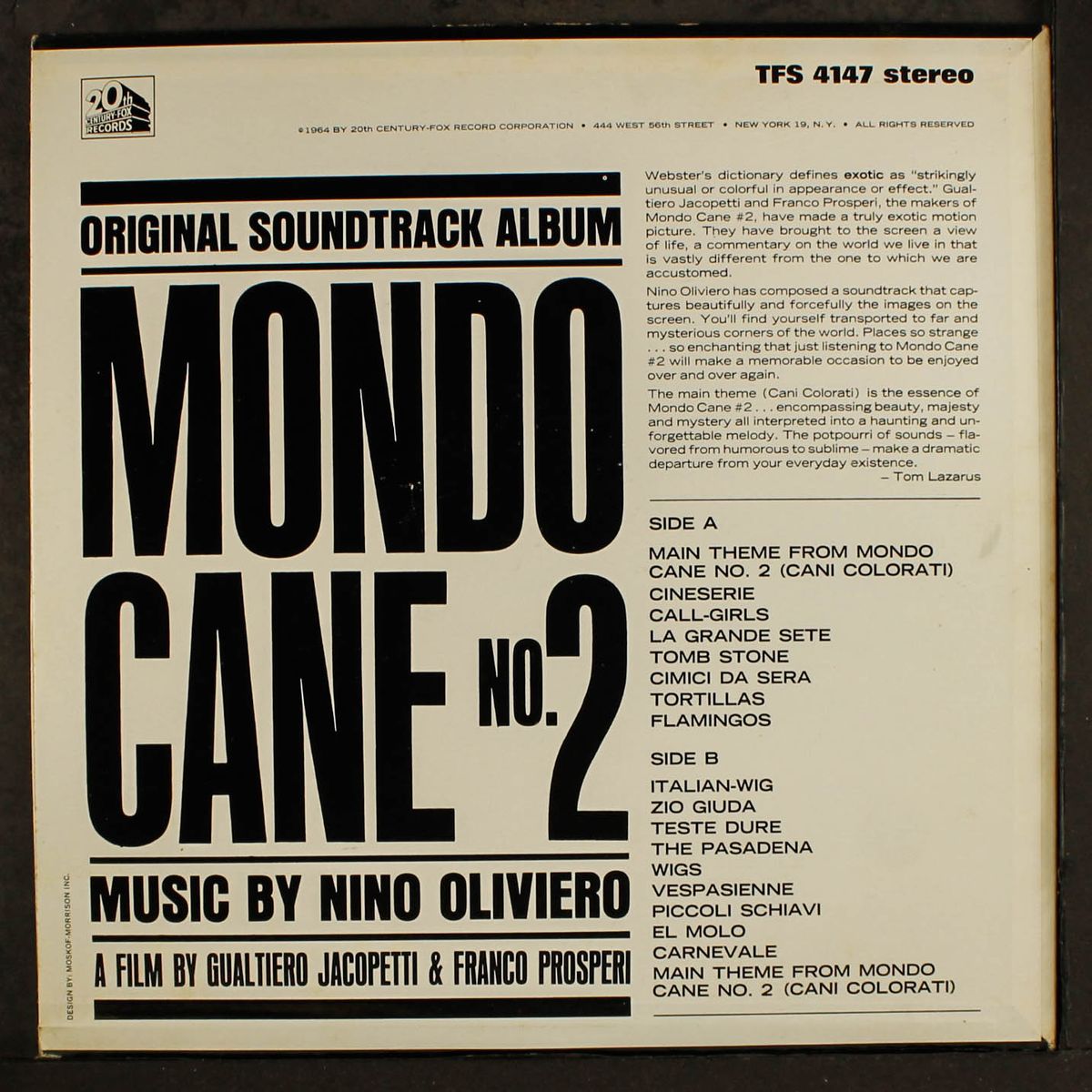 mondo cane no. 2 by SOUNDTRACK