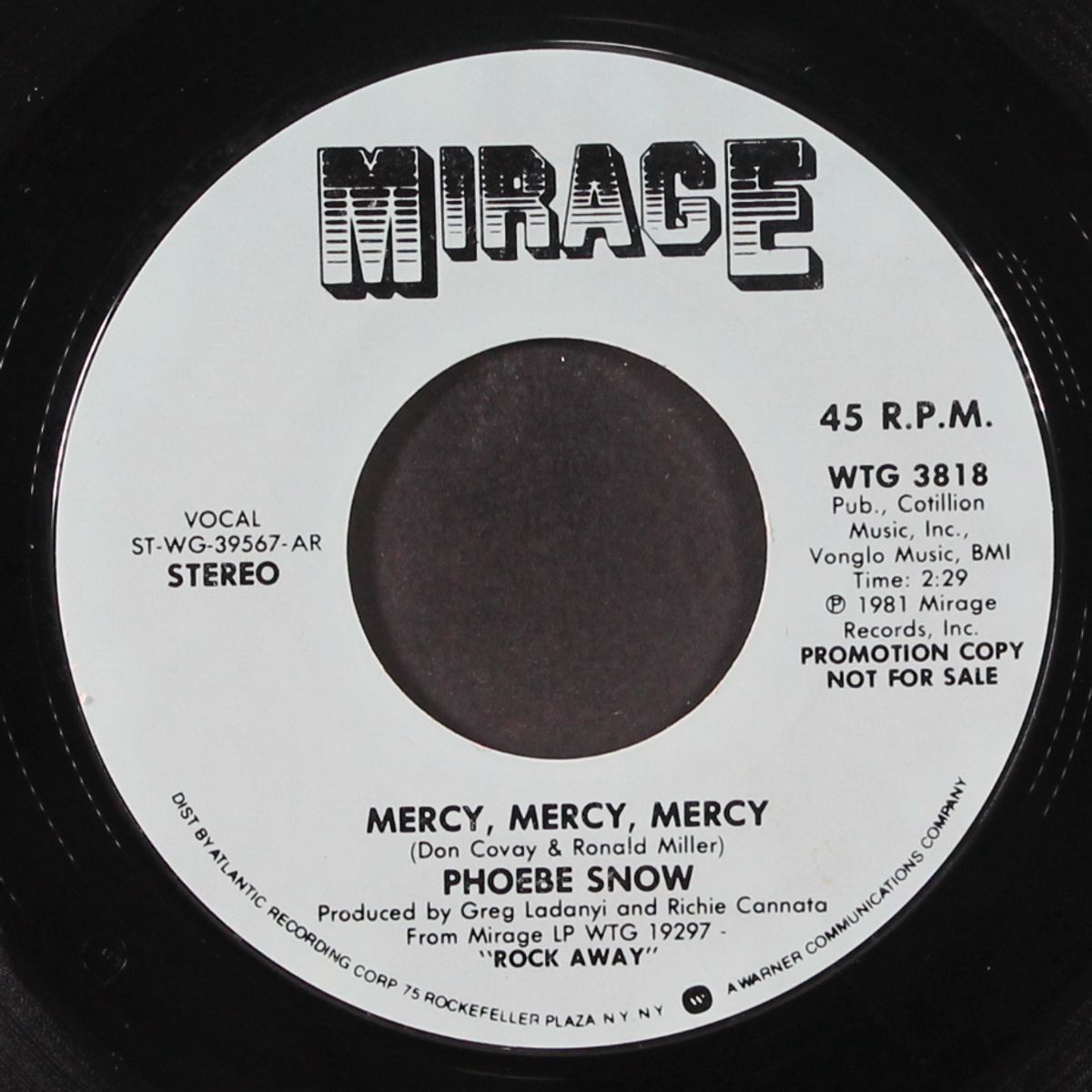 mercy, mercy, mercy / same by PHOEBE SNOW