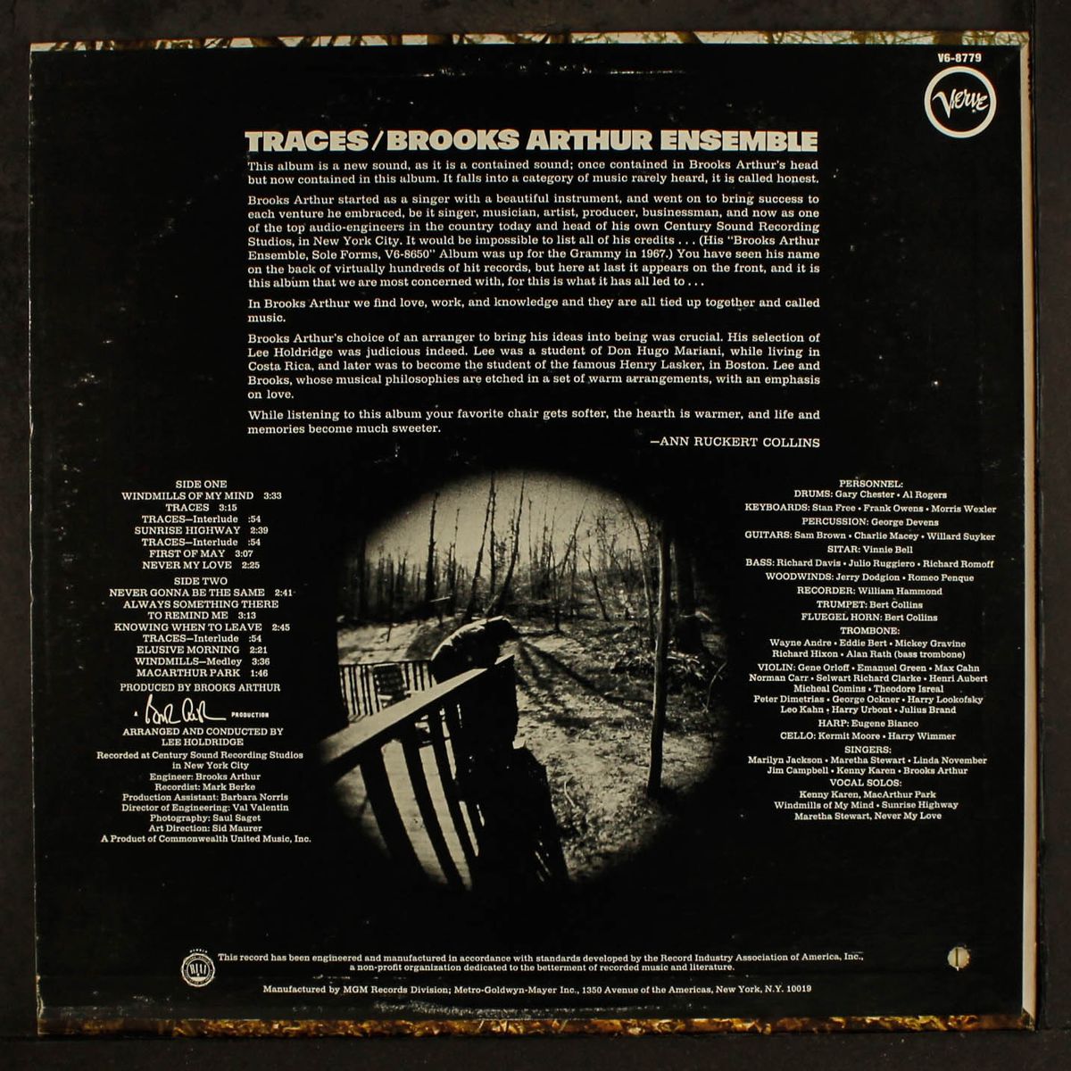 traces by BROOKS ARTHUR ENSEMBLE