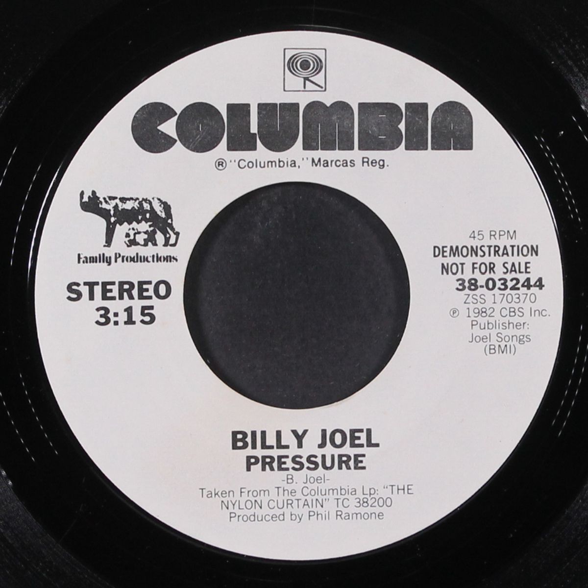 pressure by BILLY JOEL