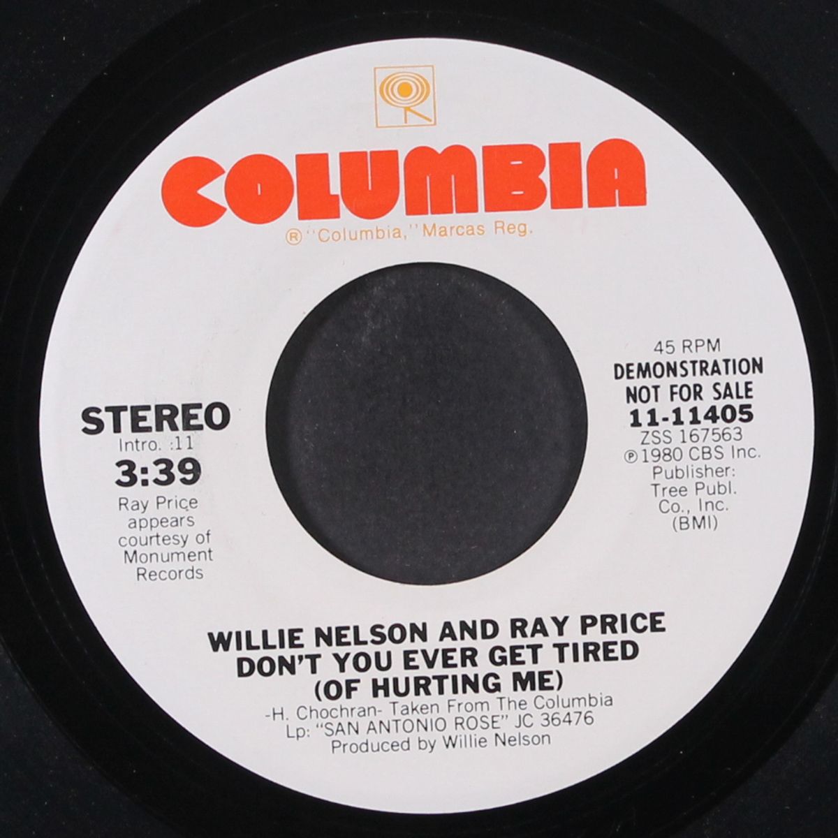 don't you ever get tired (of hurtin' me) / same by WILLIE NELSON & RAY PRICE