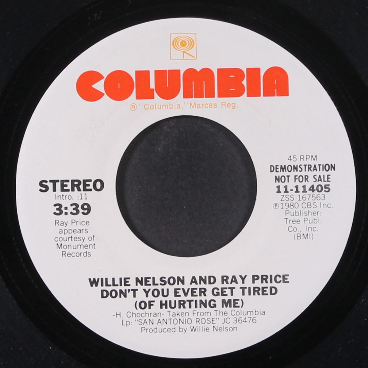 don't you ever get tired (of hurtin' me) / same by WILLIE NELSON & RAY PRICE