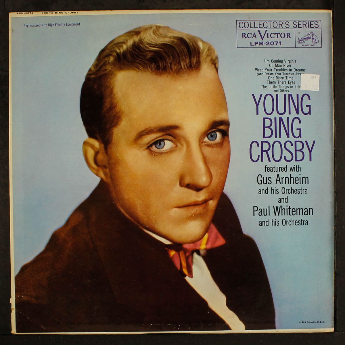 young bing crosby by BING CROSBY