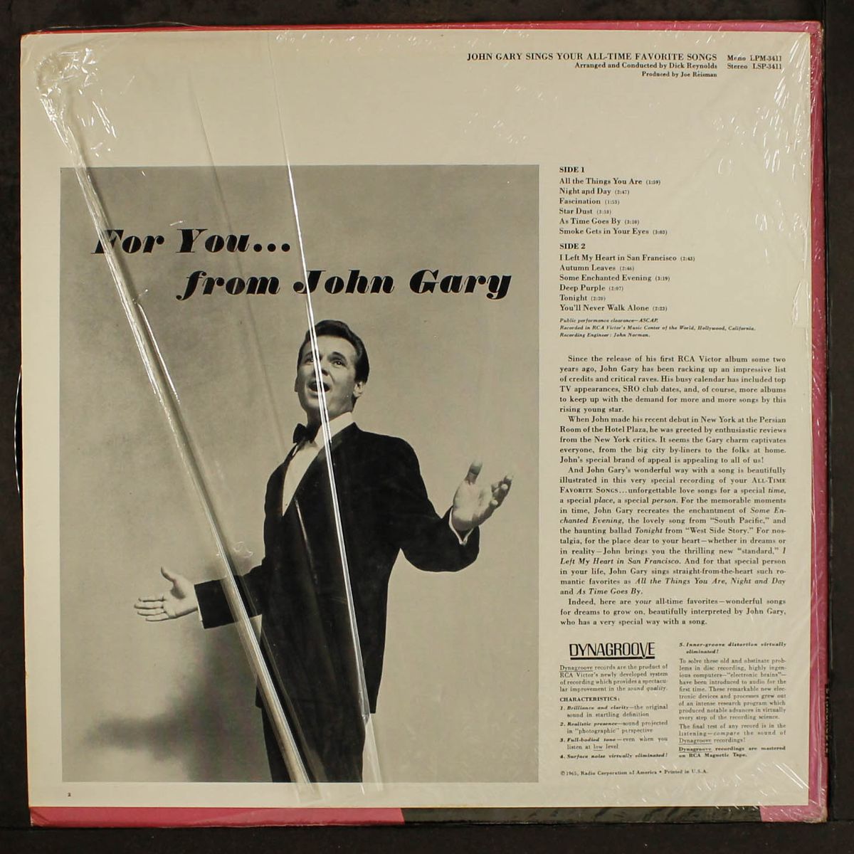 sings your all-time favorite songs by JOHN GARY
