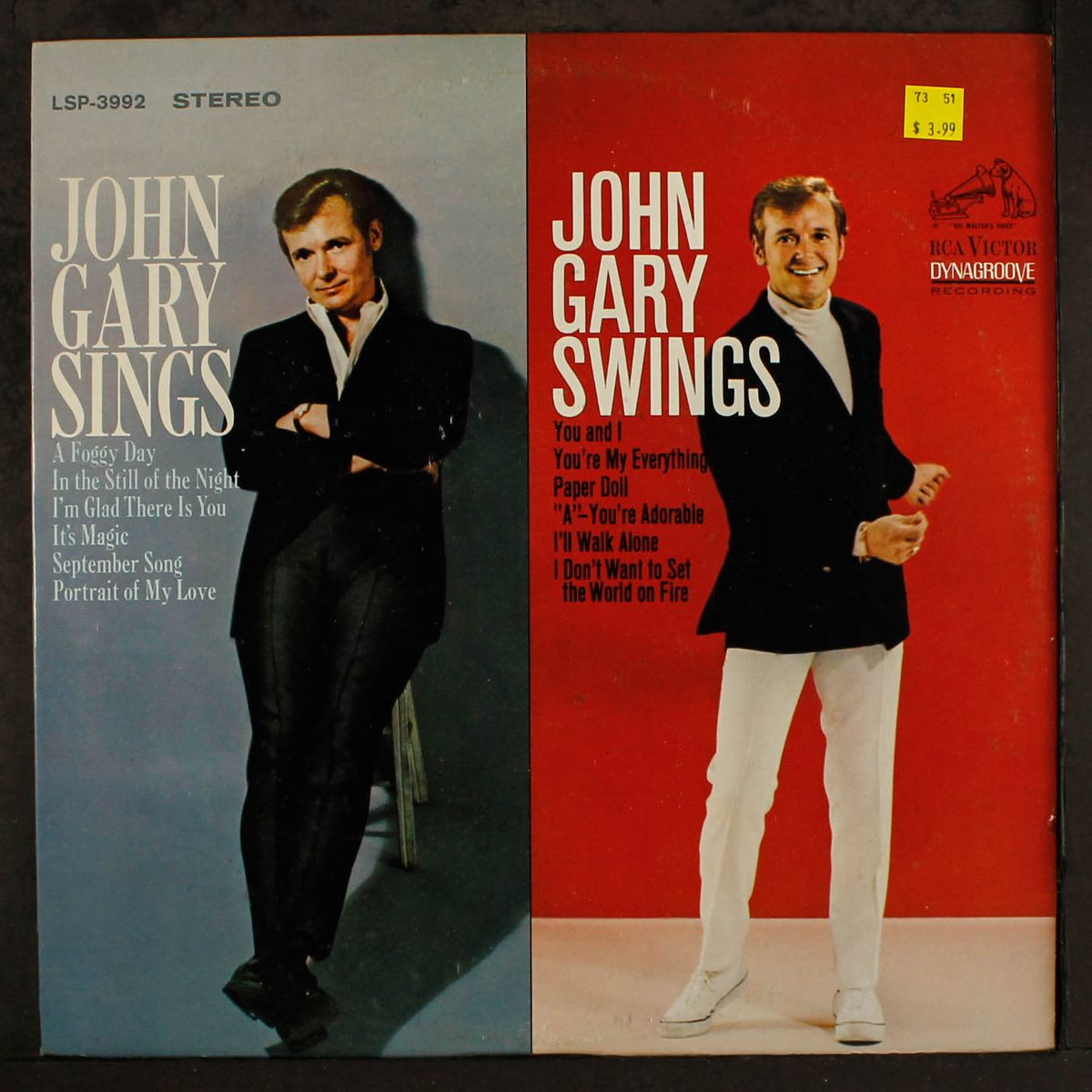 sings and swings by JOHN GARY