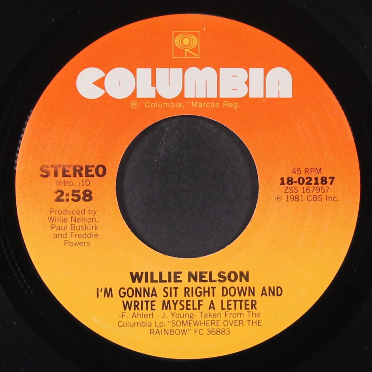 i'm gonna sit right down & write myself a letter by WILLIE NELSON