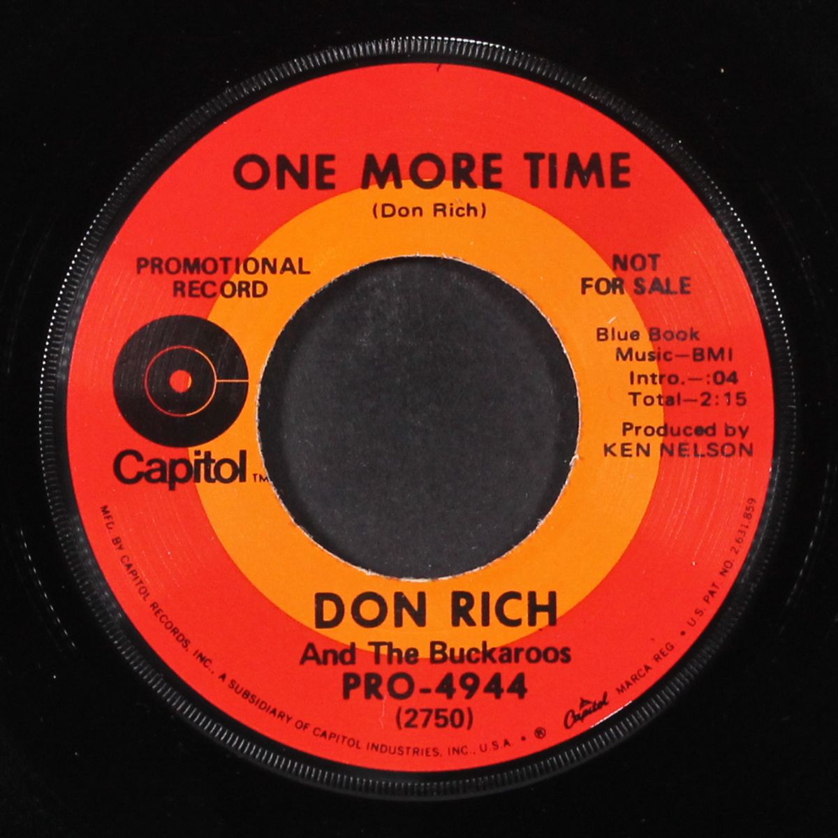 the night they drove old dixie down by DON RICH & BUCKAROOS