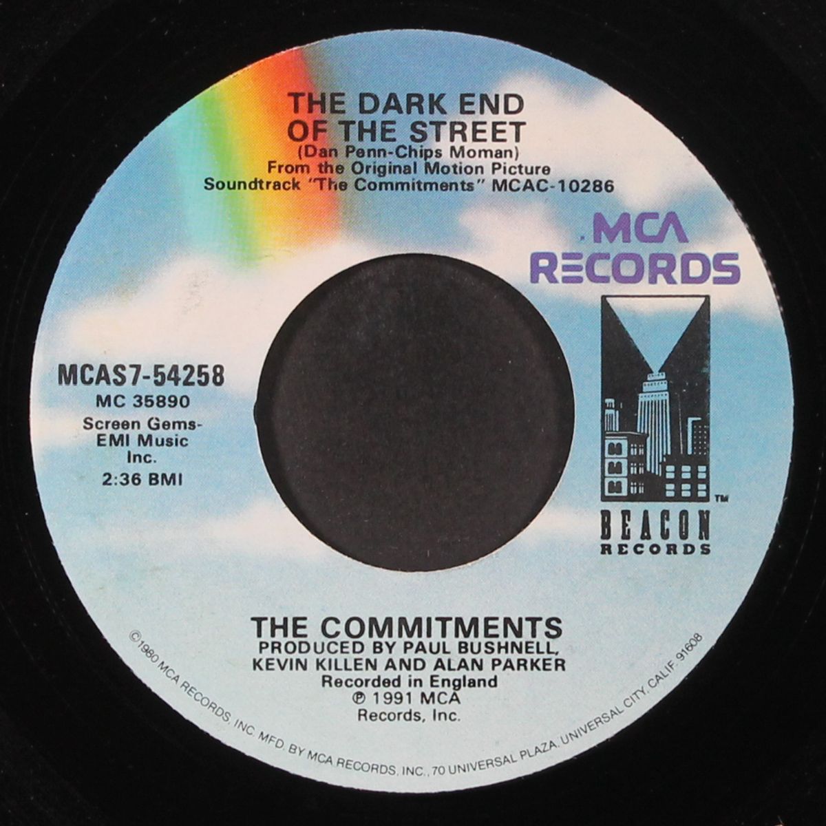 chain of fools / the dark end of street by COMMITMENTS