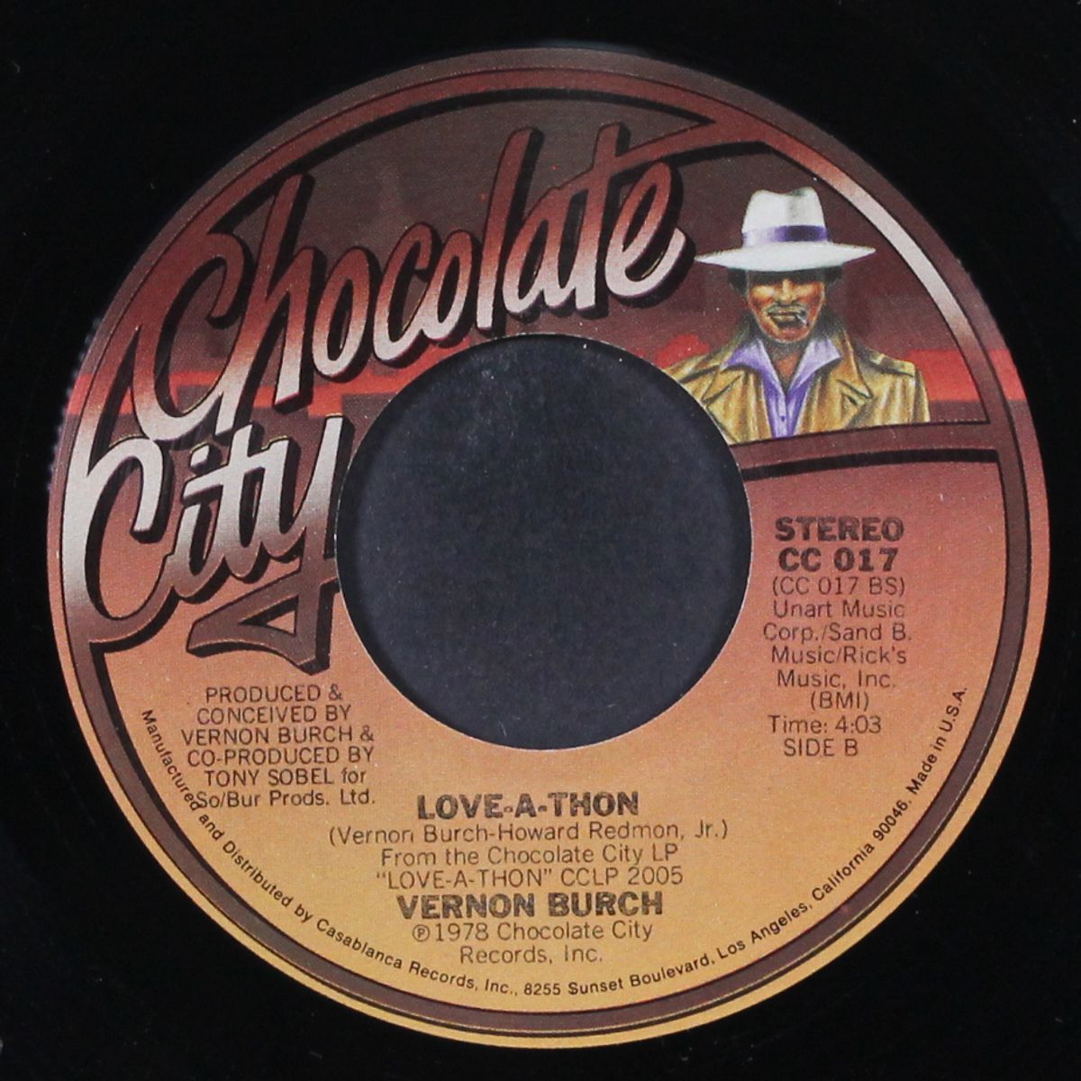 love-a-thon / brighter days by VERNON BURCH