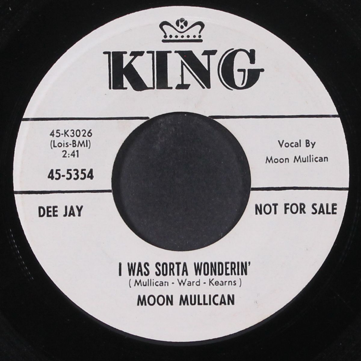 i was sorta wonderin' / sweeter than the flowers by MOON MULLICAN
