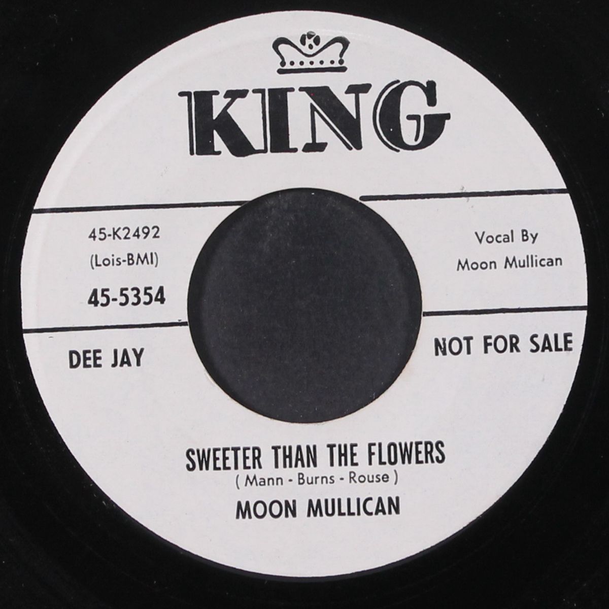 i was sorta wonderin' / sweeter than the flowers by MOON MULLICAN