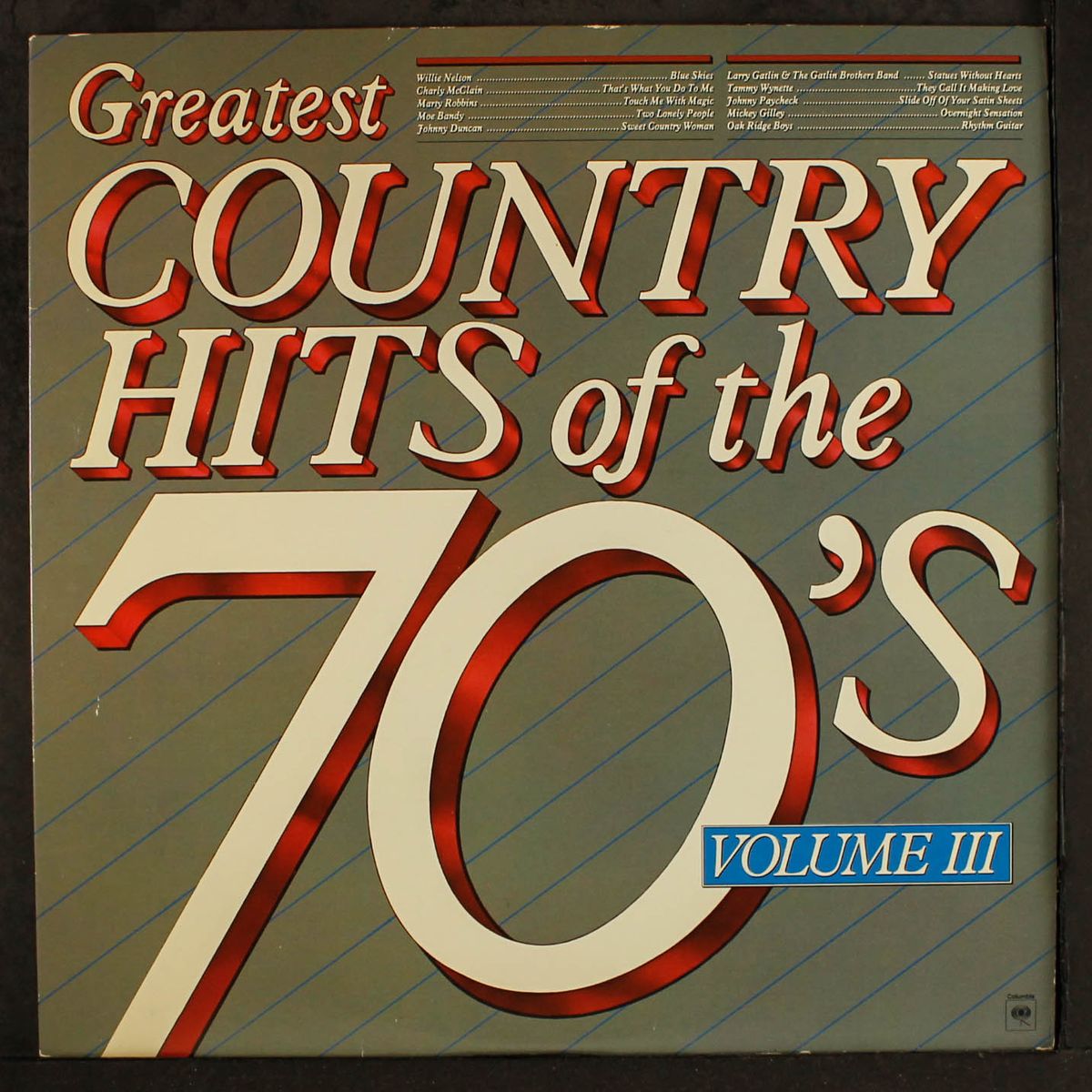 greatest country hits of the 70's vol 3 by VARIOUS