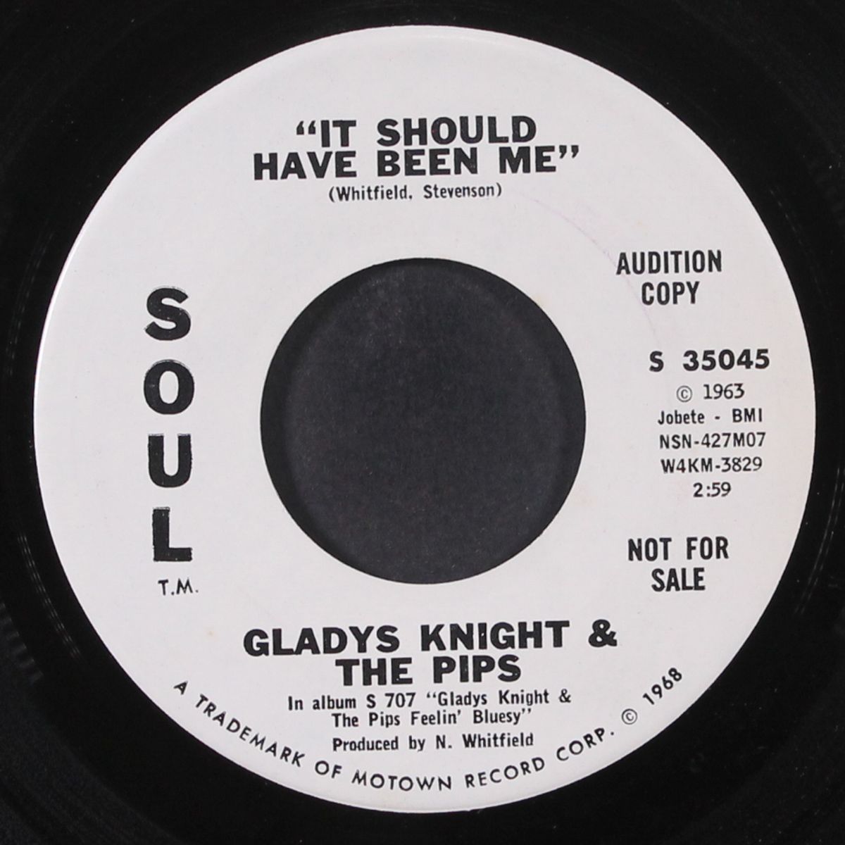it should have been me / same by GLADYS KNIGHT & PIPS