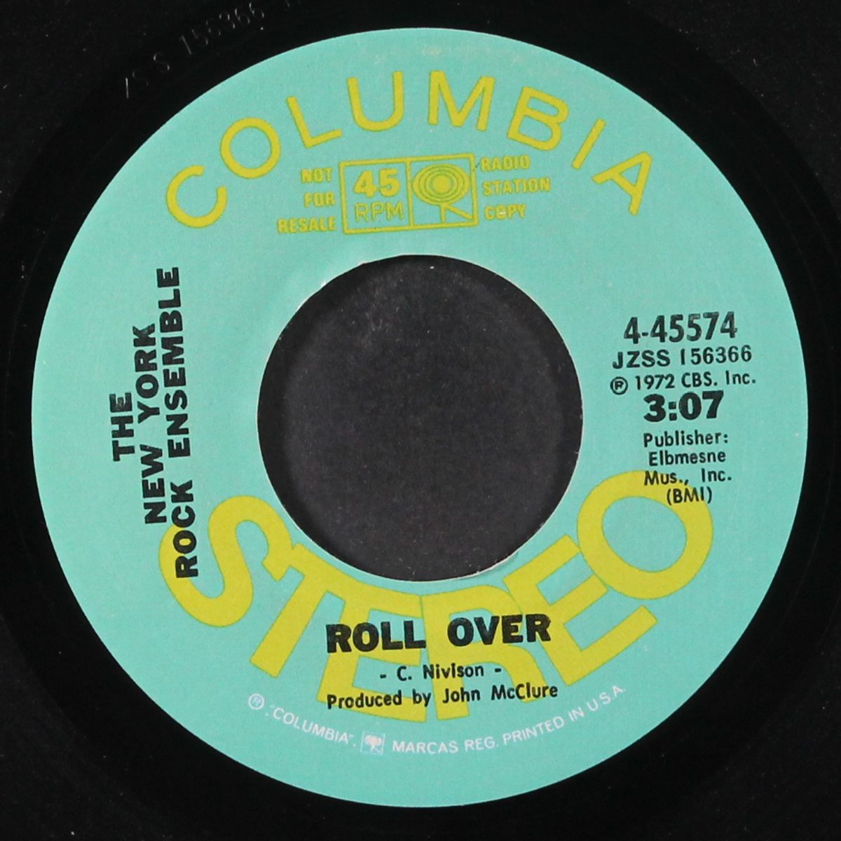 a whiter shade of pale / roll over by NEW YORK ROCK ENSEMBLE