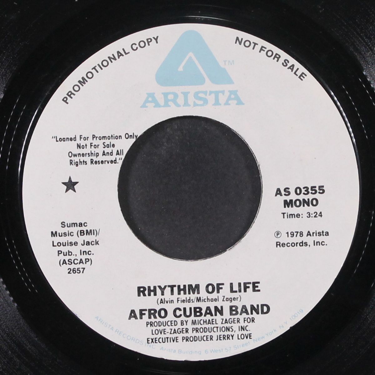 rhythm of life / mono by AFRO CUBAN BAND