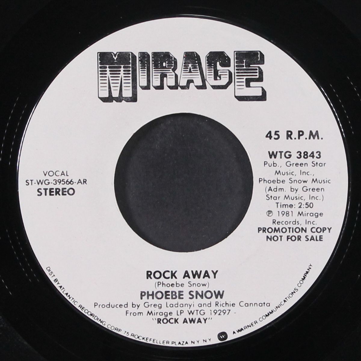 rock away / baby please by PHOEBE SNOW