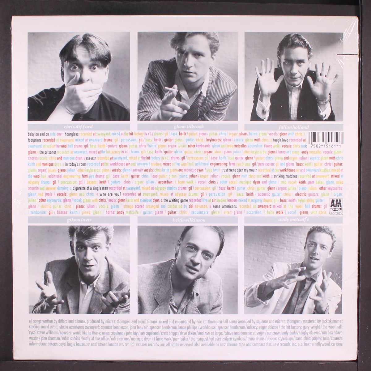babylon and on by SQUEEZE