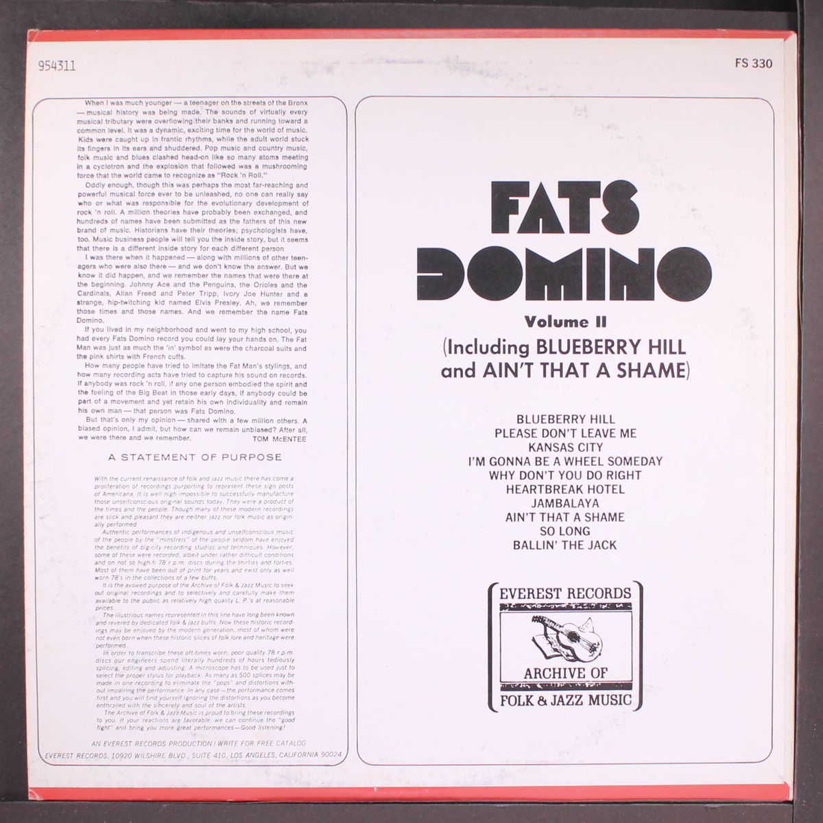 vol 2 by FATS DOMINO
