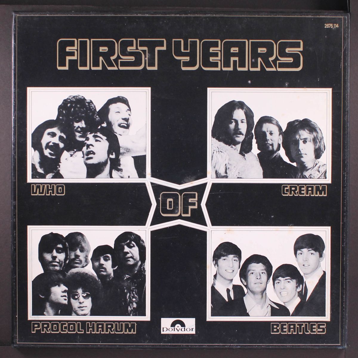 the first years of... by BEATLES, WHO, CREAM, PROCOL HARUM