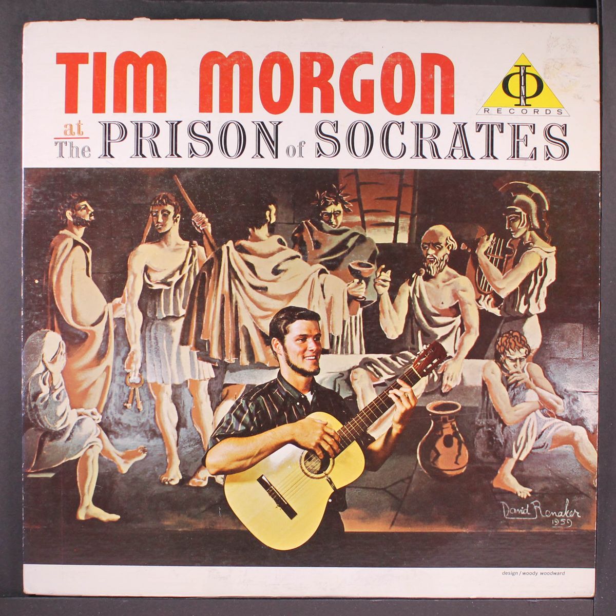 at the prison of socrates by TIM MORGON