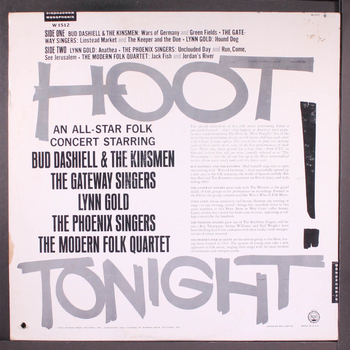hoot tonight by VARIOUS