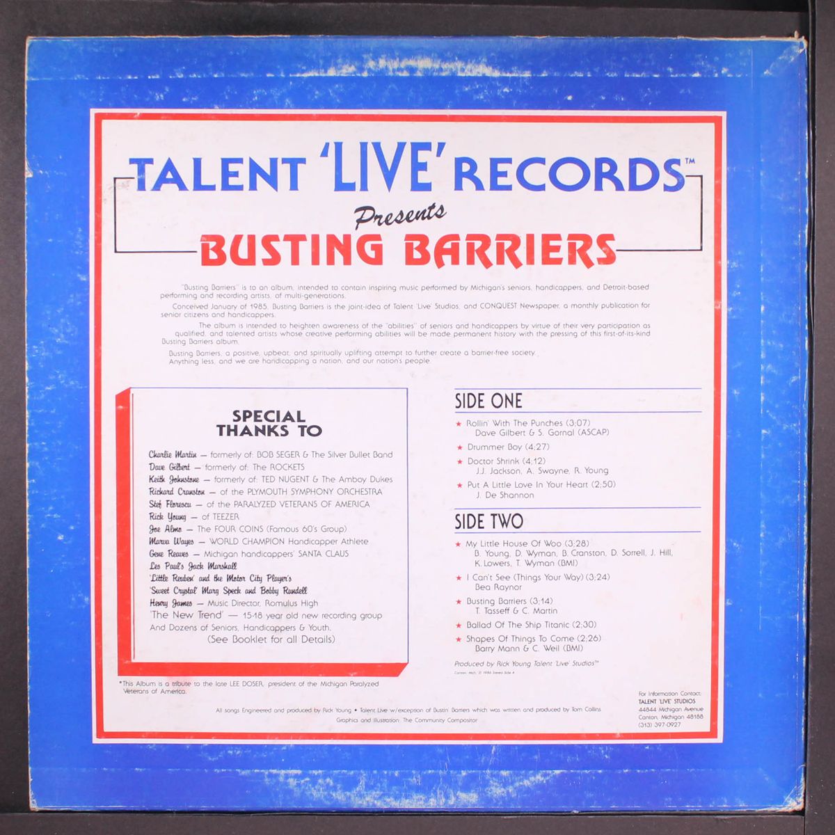 busting barriers with music by BUSTING BARRIERS
