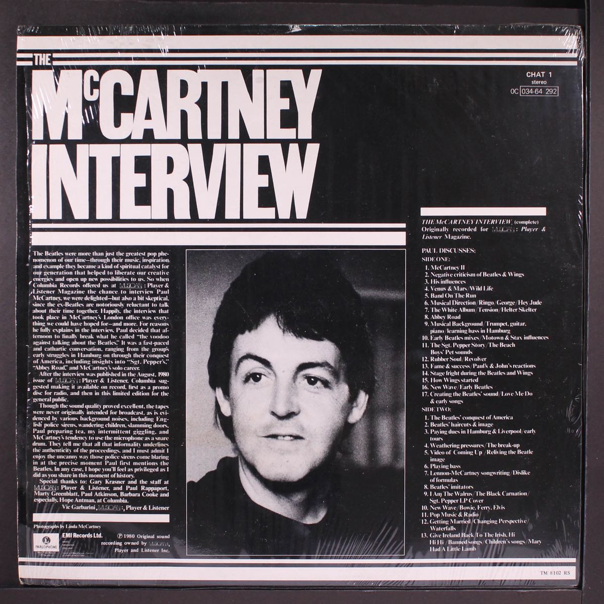 the mccartney interview by PAUL MCCARTNEY