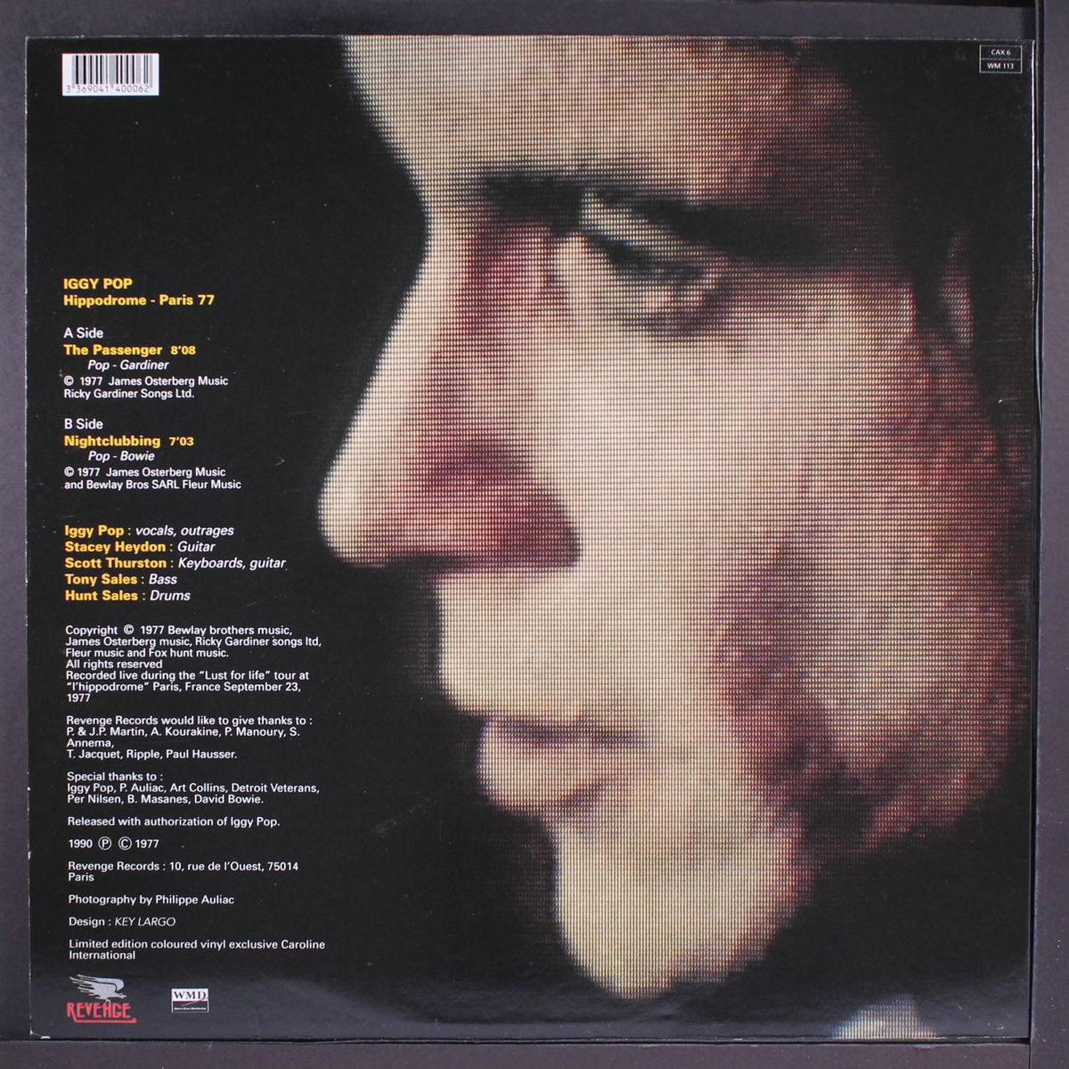 hippodrome paris 77 by IGGY POP